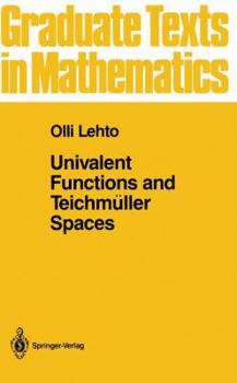 Univalent Functions and Teichmüller Spaces - Book #109 of the Graduate Texts in Mathematics