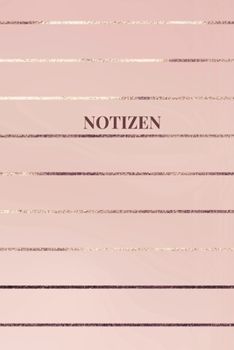 Notizen: Marble Rosegold Blanko Heft für Aufzeichnungen Lettering Handschrift zum Selbstgestalten | ein Tolles und Kreatives Geschenk (German Edition)