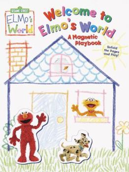 Board book Welcome to Elmo's World: A Magnetic Playbook [With Magnets] Book