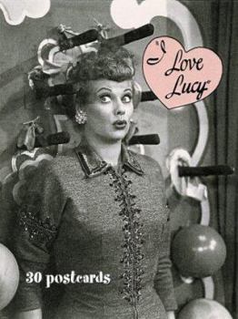 Cards I Love Lucy: 30 Postcards Book