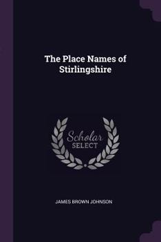 Paperback The Place Names of Stirlingshire Book