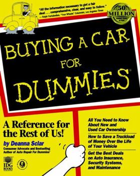 Paperback Buying a Car for Dummies Book