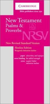 Leather Bound New Testament Psalms and Proverbs-NRSV Book
