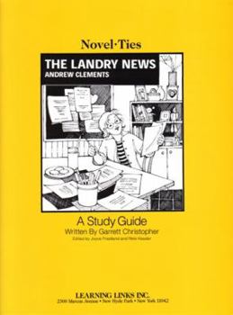 Paperback Landry News: Novel-Ties Study Guide Book