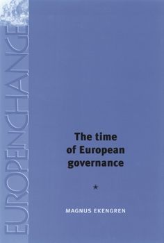 Hardcover The Time of European Governance Book