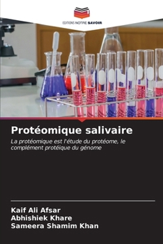 Paperback Protéomique salivaire [French] Book