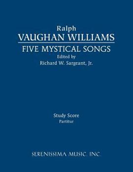 Paperback Five Mystical Songs: Study score Book