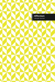 Paperback Affection Lifestyle Journal, Blank Write-in Notebook, Dotted Lines, Wide Ruled, Size (A5) 6 x 9 In (Yellow) Book