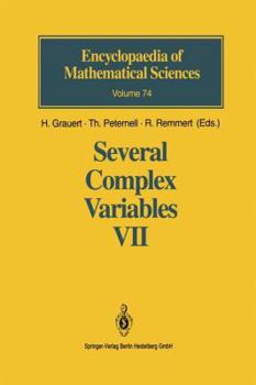 Hardcover Several Complex Variables VII: Sheaf-Theoretical Methods in Complex Analysis Book