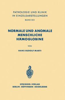 Paperback Normale Und Anomale Menschliche Hämoglobine [German] Book