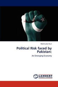 Paperback Political Risk faced by Pakistan Book