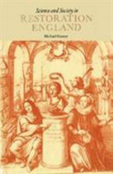 Hardcover Science and Society in Restoration England Book