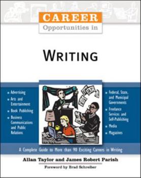 Paperback Career Opportunities in Writing Book