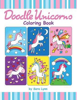 Paperback Doodle Unicorns Coloring Book