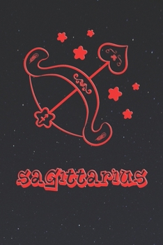 My Cute Zodiac Sign Sagittarius Notebook: Kids Astrology Drawing Pad - 120 Pages, blanc Dot Grid, 6" x 9"  - Horoscope Notepad, Diary