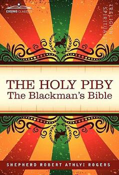 Hardcover The Holy Piby: The Blackman's Bible Book