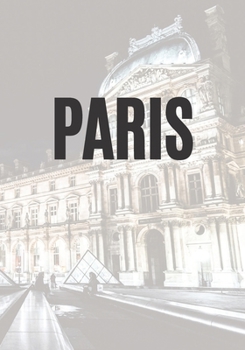 Paris: A decorative book for coffee tables, end tables, bookshelves and interior design styling: Stack city decor books to add design to any room: Faded Paris Skyline effect cover and spine: Ideal for