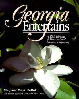 Paperback Georgia Entertains Book