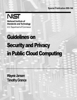 Paperback Guidelines on Security and Privacy in Public Cloud Computing Book