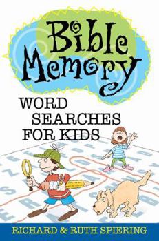 Paperback Bible Memory Word Searches for Kids Book