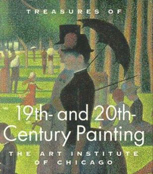 Paperback Treasures of 19th and 20th Century Painting: The Art Institute of Chicago (Tiny Folios) Book
