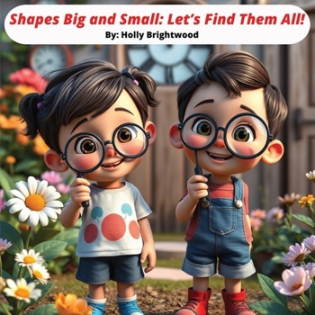 Paperback Shapes Big and Small: Let's Find Them All!: Children's Board Book for Babies, Toddlers, Preschool About Shapes Book