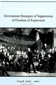 Silencing the Opposition: Government Strategies of Suppression (S U N Y Series in Speech Communication)