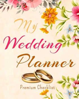 My Wedding Planner a Portable Guide to Organizing Your Dream Wedding 2021 | 2020 Wedding Planner with golden wedding rings design Complete Wedding ... Journal Pages Bride Wedding Engagement Gift