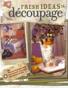 Paperback Fresh Ideas in Decoupage Book