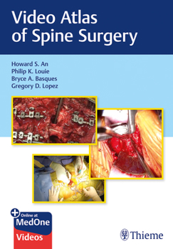 Hardcover Video Atlas of Spine Surgery Book