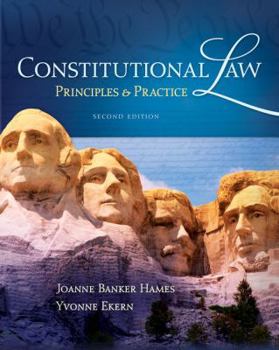 Paperback Constitutional Law: Principles and Practice Book