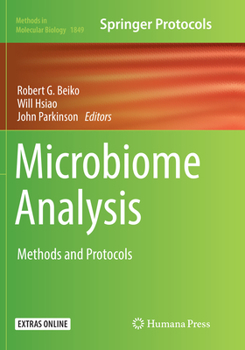 Microbiome Analysis: Methods and Protocols - Book #1849 of the Methods in Molecular Biology