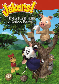 DVD Jakers: Treasure Hunt on Raloo Farm Book