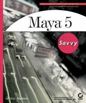 Paperback Maya 5 Savvy [With CD] Book