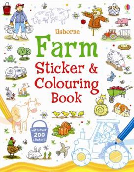 Farm Sticker And Colouring Book - Book  of the Sticker and Colouring Books