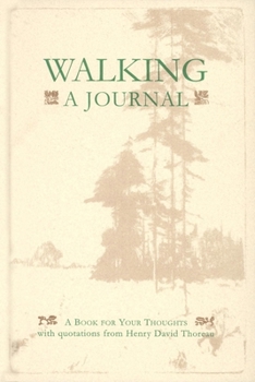 Hardcover Walking: A Journal: A Journal Book