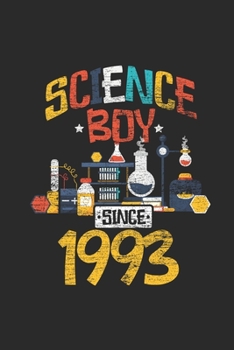 Paperback Science Boy Since 1993: Graph Ruled Notebook - Journal For Scientist And Student Lab Book