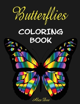 Paperback Coloring Book: Butterflies Book
