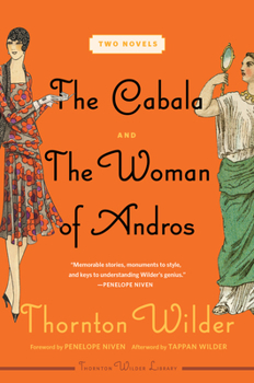 Paperback The Cabala and the Woman of Andros: Two Novels Book