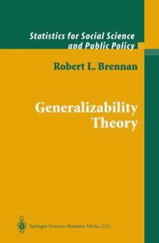 Paperback Generalizability Theory Book