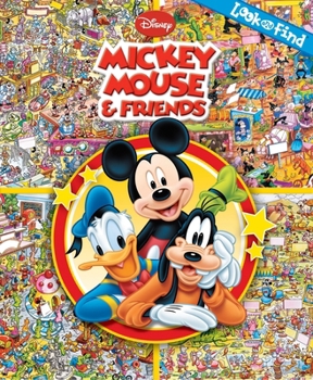 Hardcover Disney Mickey & Friends: Look and Find Book