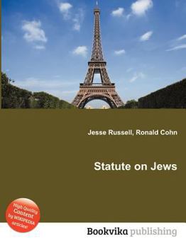 Paperback Statute on Jews Book