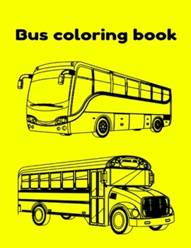 Paperback Bus coloring book