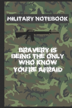Military Notebook: For School and Notes, Gifts, For Man and Military Fans, 6" x 9" 120 Pages lined