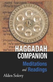 Paperback Haggadah Companion: Meditations and Readings Book