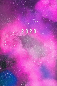 2020: Weekly Planner | 1 Week Per Page | Monday Start Calendar | 6 x 9 Dated Agenda | Appointment Organizer Book | Soft-Cover Pink Watercolor