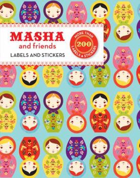Misc. Supplies Masha and Friends Labels & Stickers Book