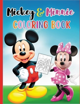 Paperback mickey mouse coloring book: Amazing Fun Coloring Adventures for Kids, Draw Deluxe Edition [Large Print] Book