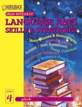 Paperback Language Arts Skills & Strategies Level 4 Book