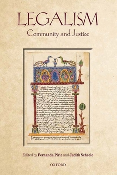 Hardcover Legalism: Community & Justice C Book